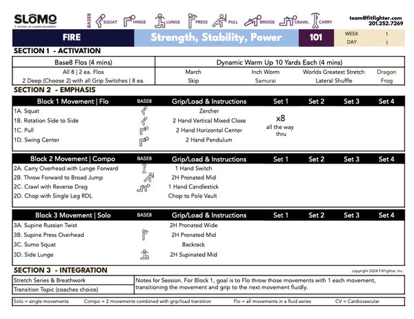 Fire 20 Program Stack